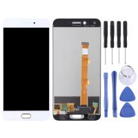 หน้าจอ LCD TFT สำหรับ OPPO A77พร้อม Digitizer ประกอบเต็มตัวเครื่อง (สีขาว) (ขายเอง)