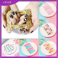 CHIZH Kids Full Cover Press On Nail Artificial Child False Nails Nail Tips Wearable Fake Nails