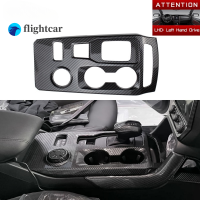 Flightcar ABS ฝาครอบแผงแบบสลับเกียร์ LHD คาร์บอนไฟเบอร์ตกแต่งภายในสำหรับฟอร์ดเอเวอเรสต์แรนเจอร์สปอร์ต Lariat Raptor 2023