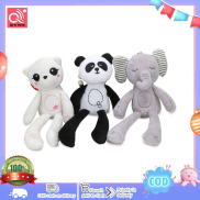 Baby Bed Stroller Hanging Pendant Doll Rattle Cartoon Panda Elephant Plush