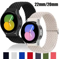 20mm/22mm Band For Samsung Galaxy Watch 5 Strap 5 pro 45mm/4/6 Classic 47mm gear s3 Braided Solo loop bracelet Huawei GT 2e 3 Straps