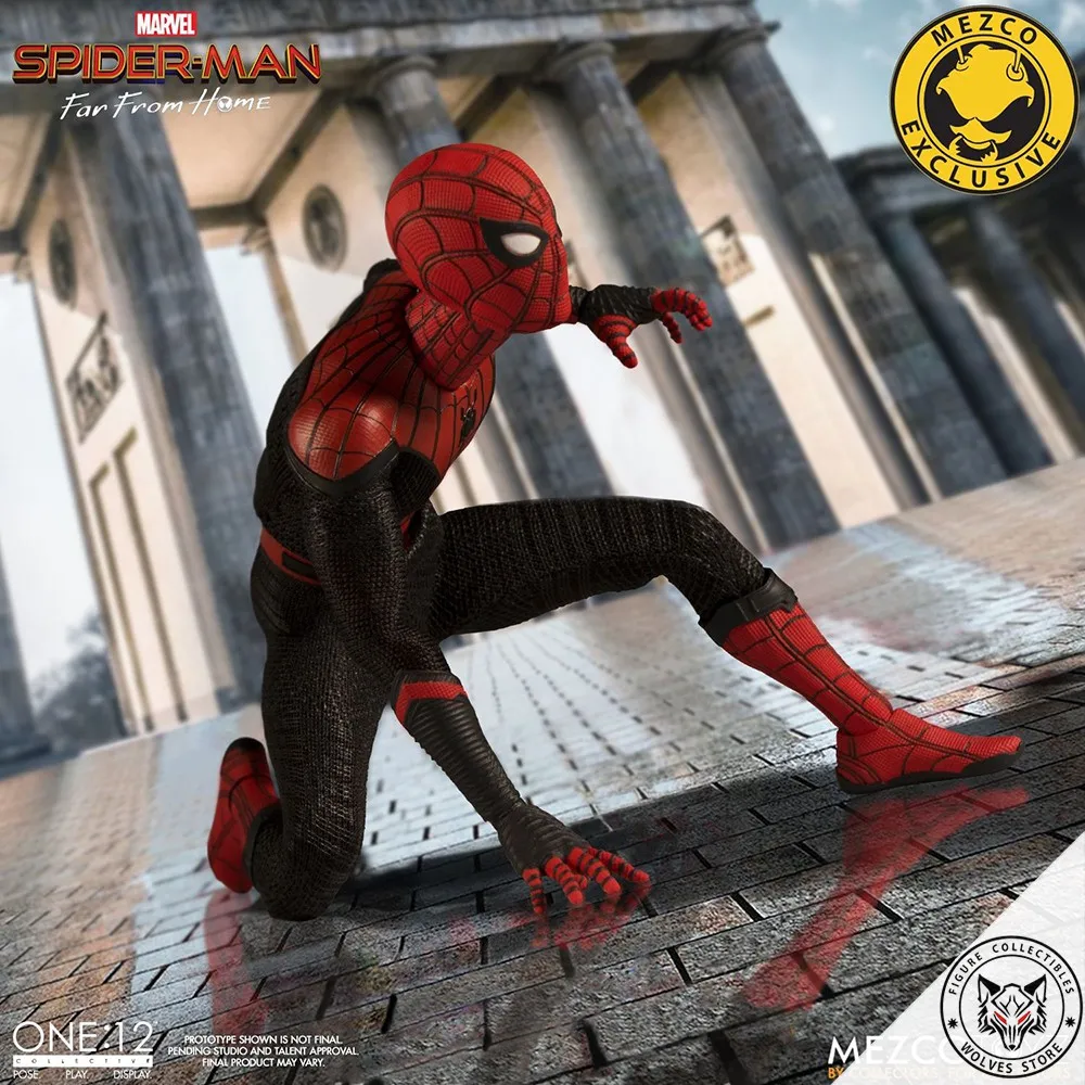 HCM][Order báo giá] Mô hình chính hãng Mezco: Spiderman (Far From Home) |  