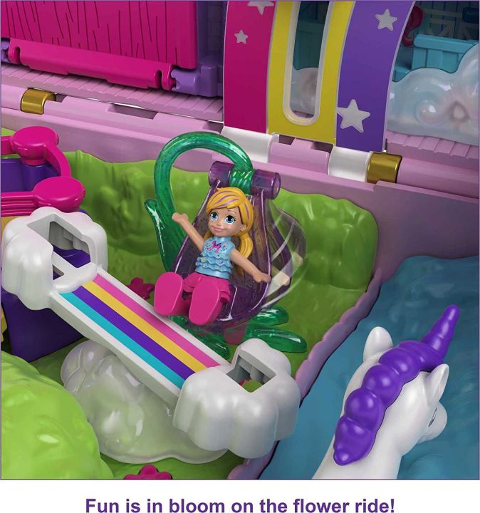 polly-pocket-mini-toys-ชุดของเล่นขนาดกะทัดรัดขนาดใหญ่พร้อมตุ๊กตาจิ๋ว-ราคา-1-490-บาท