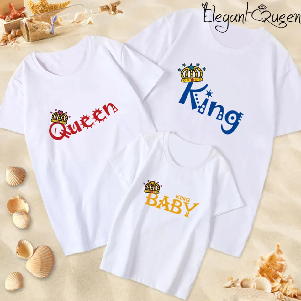 king queen baby shirts