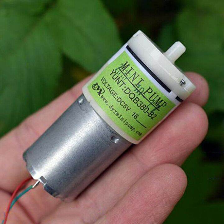 DC 3V 5V 6V Small 370 Motor Air Pump Oxygen Pump DIY Aquarium Fish Tank ...