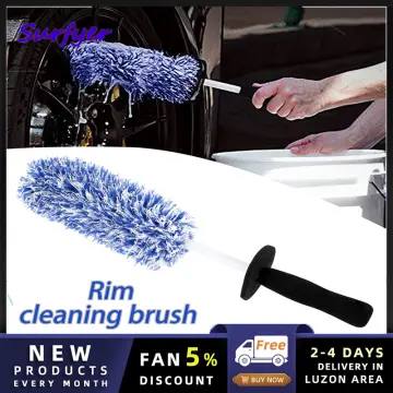 Soft Microfiber Wheel Cleaning Brush Combo | 2 Brushes
