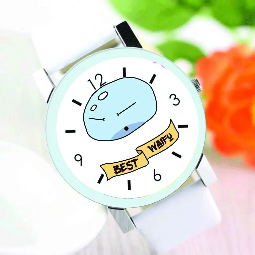 Đồng hồ đeo tay nam nữ Tensei-shitara Slime datta Ken Chuyển Sinh Thành Slime anime chibi thời trang độc đáo dễ thương Đồng hồ đeo tay nam nữ Tensei-shitara Slime datta Ken Chuyển Sinh Thành Slime anime chibi thời trang độc đáo dễ thương