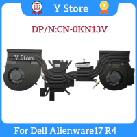 Y Store ใหม่สำหรับ Alienware 17 R4แล็ปท็อปพัดลมระบายความร้อนหม้อน้ำ85W ฮีทซิงค์0KN13V KN13V AT1QB00AZS0 Fast Ship