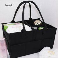 TDUNewborn Baby Diaper Storage Bag Mummy Cosmetics Makeup Holder Sundries Organizer