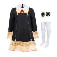 Cosplay Costume Set for Kids Anime Dress Suit Uniform Set with Hair Accessories and White Socks for Girls 3-12 Years Old manner