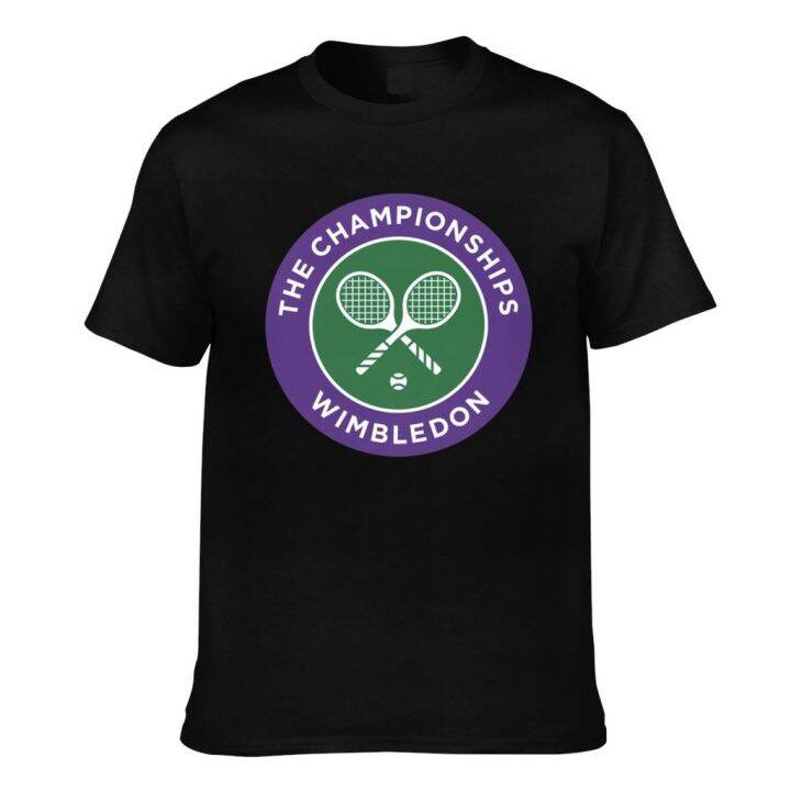 เสื้อยืดวินเทจเสื้อยืด พิมพ์ลาย The Championships Wimbledon คุณภาพสูง ...