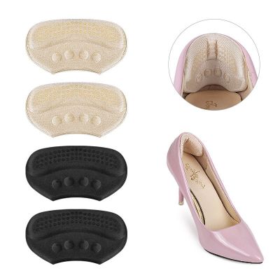 Sports Shoes Adjust Size Heel Liner Grips Protector Sticker Pain Relief Patch Foot Back Sticker 2pcs Shoe Heel Sticker Insoles Shoes Accessories