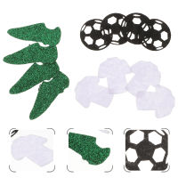 Creamnin 50PCS Football Party Sequins Glitters Football Party Decoration สำหรับ Home Office Bar Club