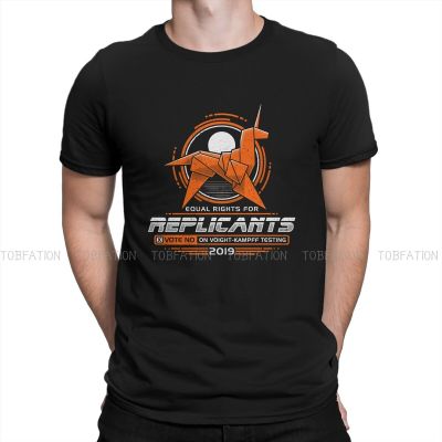 Equal Rights For Replicants Hip Hop Tshirt Blade Runner Film Creative Comfortable T Shirt Male Tee 100% Cotton Gift Clothes