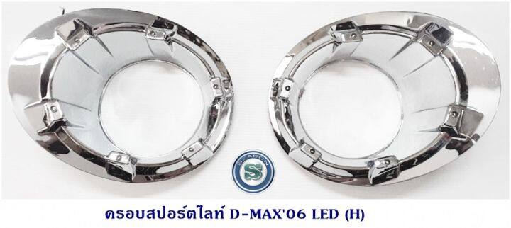 ครอบสปอร์ตไลท์-isuzu-d-max-2006-led-อีซูซุ-ดีแมค-2006