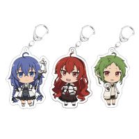 Mushoku Tensei Jobless Reincarnation Acrylic Keychain Cute Anime Mushokutensei Pendant Keyring Jewelry Picture Hangers Hooks