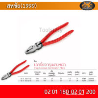 Knipex คีมปากจิ้งจกรุ่นงานหนัก  Made in Germany รุ่น 0201180 ขนาด 7 นิ้ว หรือ 0201200 ขนาด 8 นิ้ว