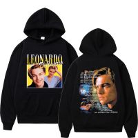 Leonardo DiCaprio Print Men Hoodie Long Sleeves Cotton Loose Sweatshirt Streetwear Mens Fashion Hoody Man Sportswear Size XS-4XL