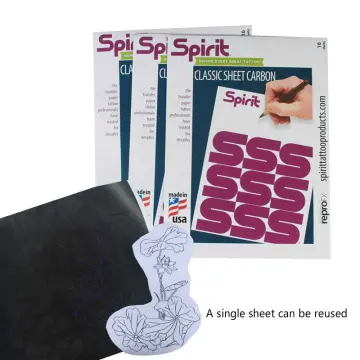 Spirit Classic Sheet Carbon Stencil Paper (5pcs)