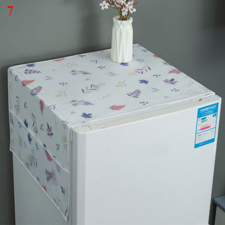 การพิมพ์ที่สวยงามที่มีสีสันตู้เย็นฝุ่นเครื่องใช้ในบ้านฝาครอบกันน้ำฝุ่นผ้าเครื่องซักผ้าปกขายร้อน