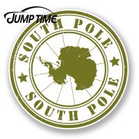 【DT】 hot  Jump Time for Antarctica South Pole Sticker Car Laptop Decal Travel Luggage Tag Decal Rear Windshield Waterproof Car Accessories