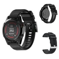 ♘ Replacement Watch Strap Soft Silicone Wristwatch Band For Garmin Fenix5 Fenix 5 Garmin Forerunner 935 Quick Release Watchbands