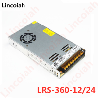 Ultra-Thin Switching Power Supply DC 12V 24V 360W 350W Light Transformer AC 100-240V สำหรับ LED Strip 3D เครื่องพิมพ์กล้องวงจรปิด LRS-350-1224