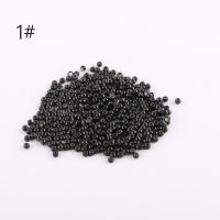 【CW】 1 Bottle 1000pcs 2.9mm nano copper silicone beads hair extension tools micro ring TIp Hair Extensions