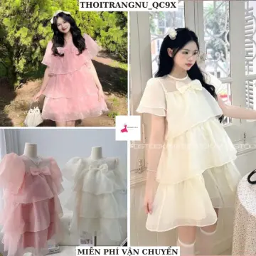 Điểm danh những mẫu đầm voan màu hồng phấn nổi bật nhất hiện nay  MM Outfit