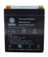 SLA Battery Sunny SN5-12 12V 5AH ออกใบกำกับภาษีได้ batterymania