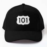 Us Route 101 California Highway Road Baseball Cap Hat Black Solid Color Printed Bonnet Mens Summer Sun Boys Outdoor Spring