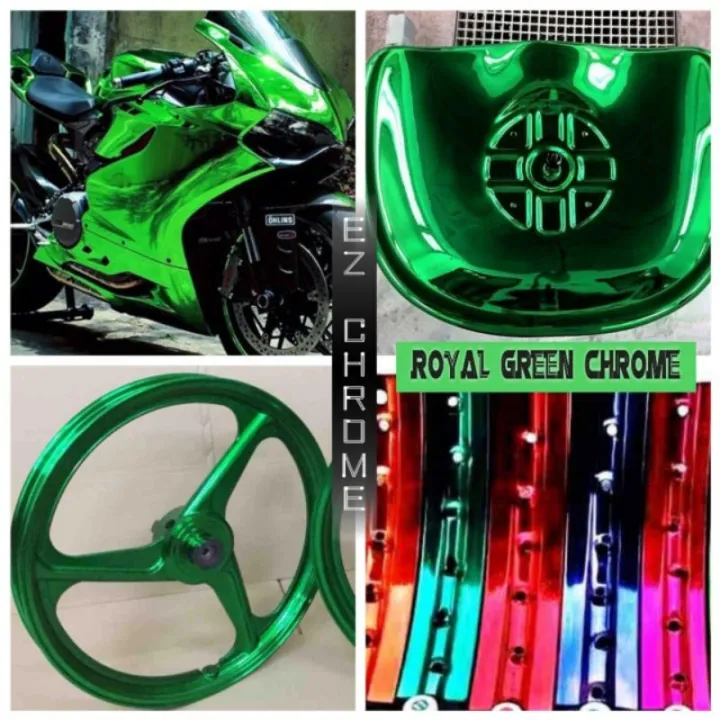 Ez Chrome Coating Colour Paint Motorcycle Magic Paint Warna Cat Kereta