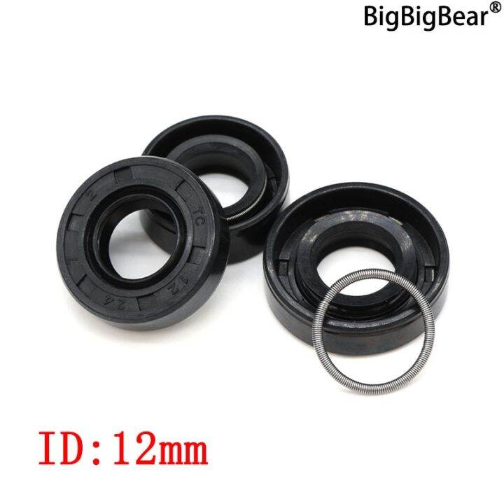 ID 12mm NBR Nitrile Rubber Shaft Oil Seal TC 12x19/20/21/22/23/24/25/26