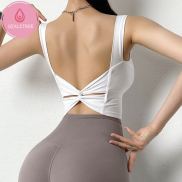 Ozalctree sexy Big backless thể thao hàng đầu cho phụ nữ phòng tập thể dục