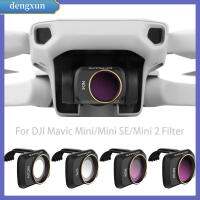 DENGXUN ฟิลเตอร์กระจกกล้องถ่ายรูปอุปกรณ์เสริม UV/CPL สำหรับ DJI Mavic Mini/mini Se/ Mini 2เลนส์ฟิลเตอร์เลนส์ฟิล์มป้องกันเลนส์