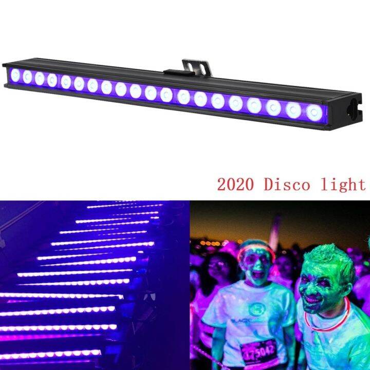 15W 20 LED Disco UV Violet Black Lights DJ Par UV Lamp For Party Xmas Bar Lamp Dj Laser Stage