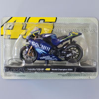 โมเดลรถจักรยานยนต์จําลอง ขนาดเล็ก 1:18 Yamaha YZR-M1 Sports Racing Bike Valentino Rossi #46 ของสะสม