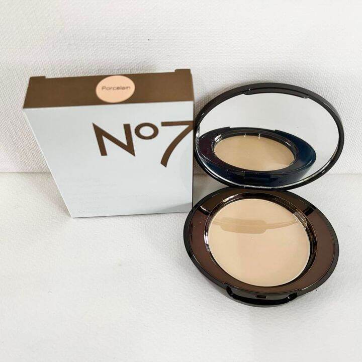 No7 Whitening Foundation Powder/นัมเบอร์เซเว่น ไวท์เทนนิ่ง ฟาวเดชั่น พาวเดอร์ / SPF25 PA++/ ตลับ
