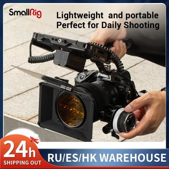 SmallRig 4*5.65 Mini Matte Box Carbon Fiber Top Flag For DSLR Mirrorless Camera Blackmagic BMPCC