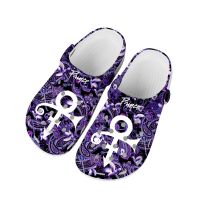Prince Rogers Nelson Purple Rain Home Clogs Custom Water Shoes Mens Women Teenager Shoe Garden Clog Beach Sandals Hole Slippers House Slippers