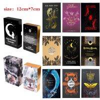 【YF】♀  16 Cards Gold Gilded Edging Cover Origin Size 12cmx7cm with Paper Guidebook Children Birthday Gifts