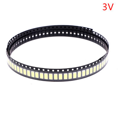 Rayua 100pcs 3030 SMD LED beads 1W 3V/6V/9V แสงสีขาวเย็นสำหรับทีวี LED ไดโอด