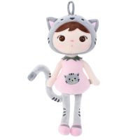 New Genuine Cartoon Stuffed Animals Children Metoo Plush Toys Cat Dolls with Name for Birthday Christmas Gifts