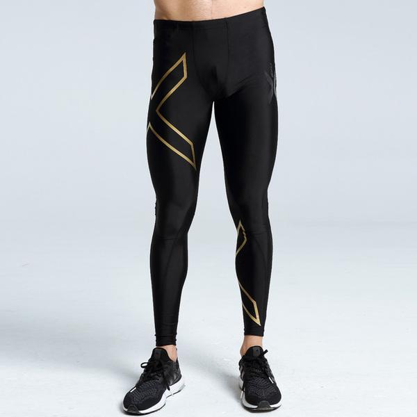 2xu-กางเกงรัดกล้ามเนื้อผู้ชาย-men-compression-black-gold