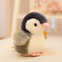 Cute Little Penguin Doll Plush Toys Bag Keychain Mini Schoolbag Pendant Baby Birthday Present Girl