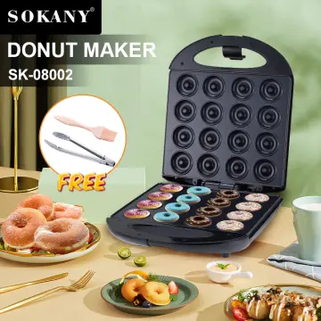 Mini Donut Maker 8 Holes Non-Stick 1400W Donas Maker Machine For