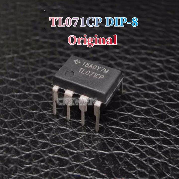 10 buah TL071CP DIP8 TL071C TL071 DIP8 JFET chip amplifier operasional