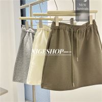 ✈ Fat sister large size anti-exposure skirt for women summer 2023 new loose slimming straight a-line sports skirt