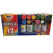 Màu Acrylic WinQ AC-01 - 12 Màu 30 ml
