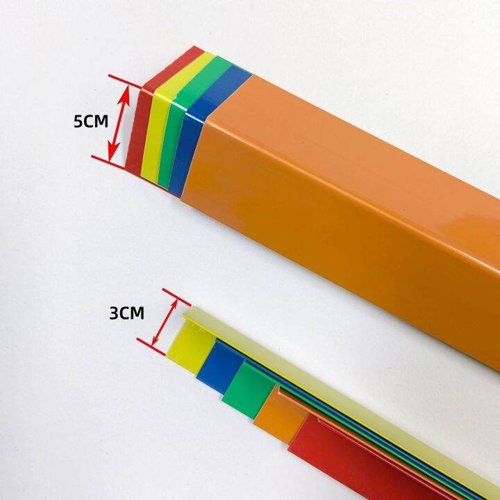 hot-sales-แถบป้องกันมุมตกแต่ง-pvc-แถบป้องกันมุมผนังป้องกันการชนกัน-การก่อสร้างผนังกระเบื้องเซรามิกไม่มีการเจาะ